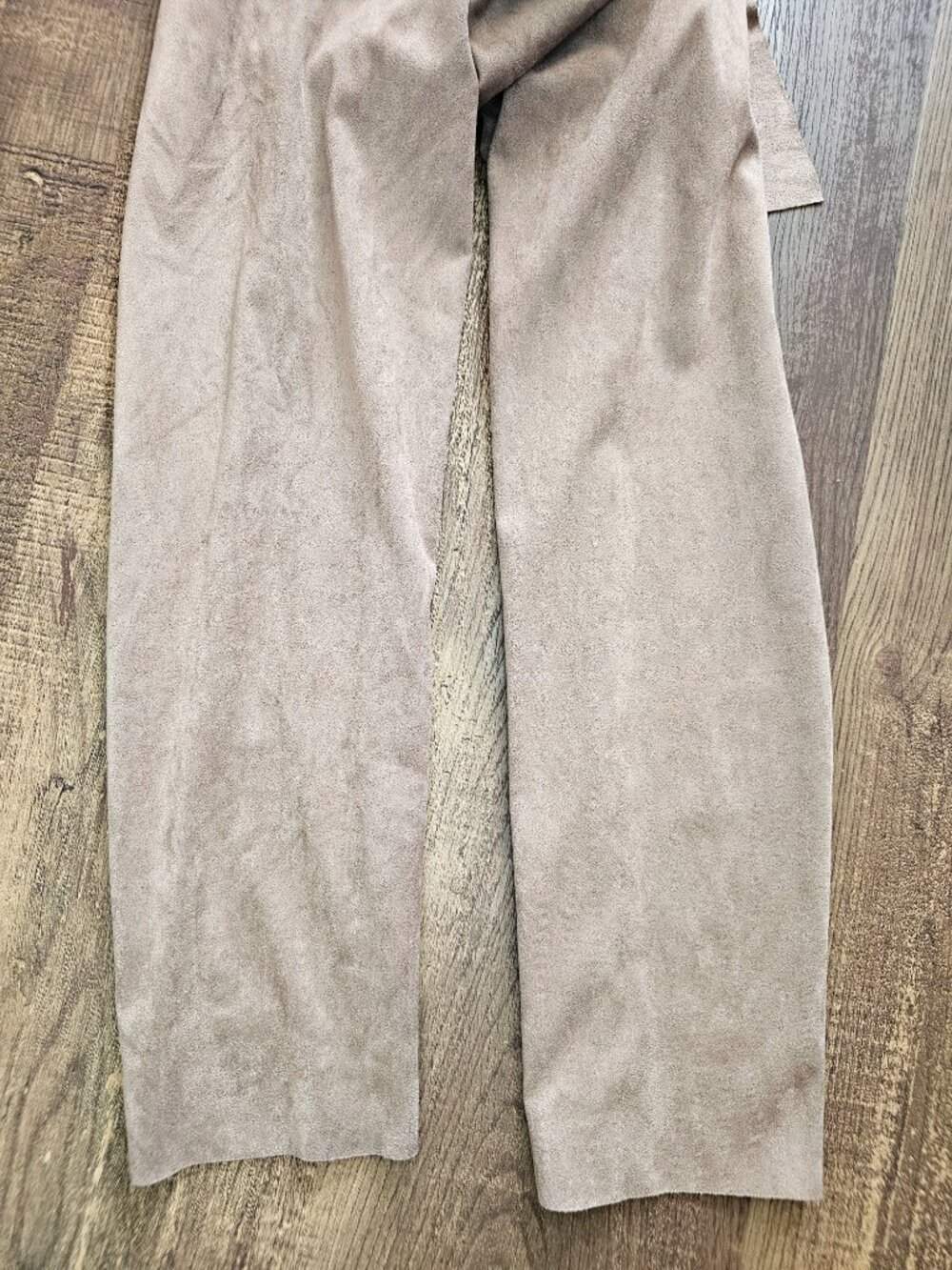 KUT From The Kloth Bernette Long Faux Suede Waterfall Drape Cardigan Jacket Wrap - Picture 7 of 12
